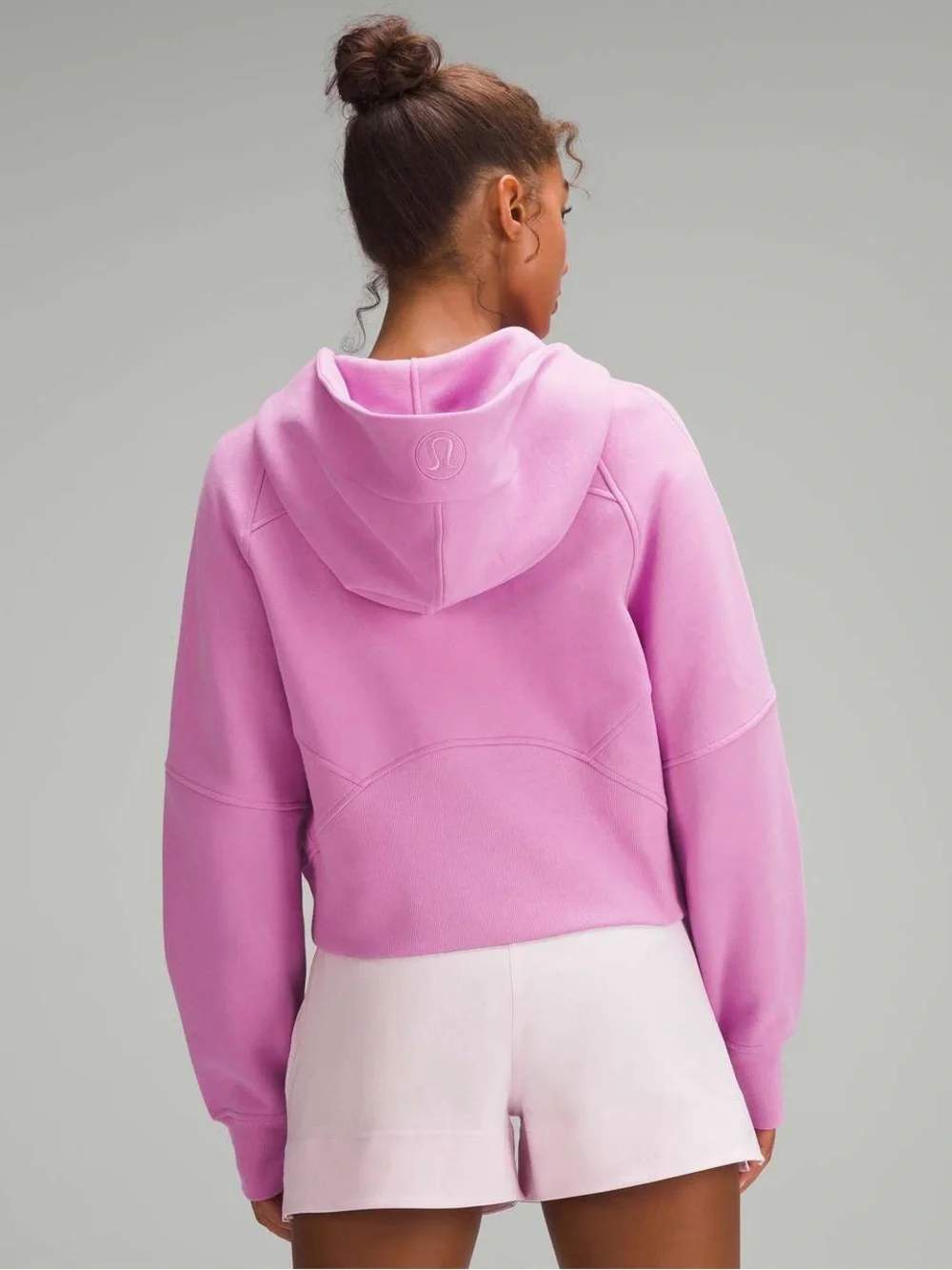 Lululemon Scuba Oversized Half-Zip Hoodie - Dahlia Mauve, XS/S